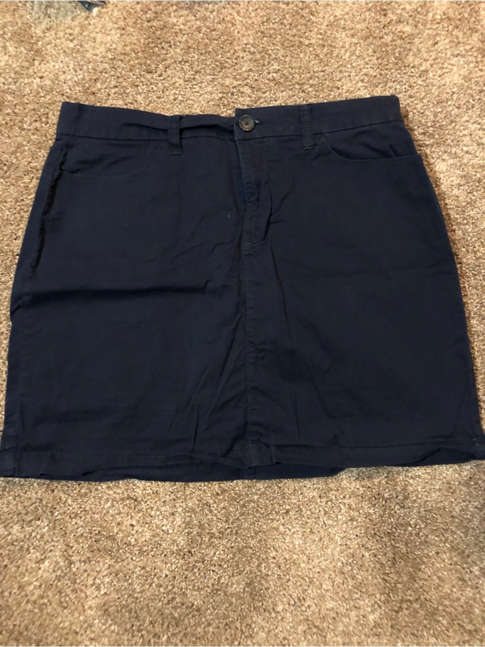 Croft & Barrow Navy Skort